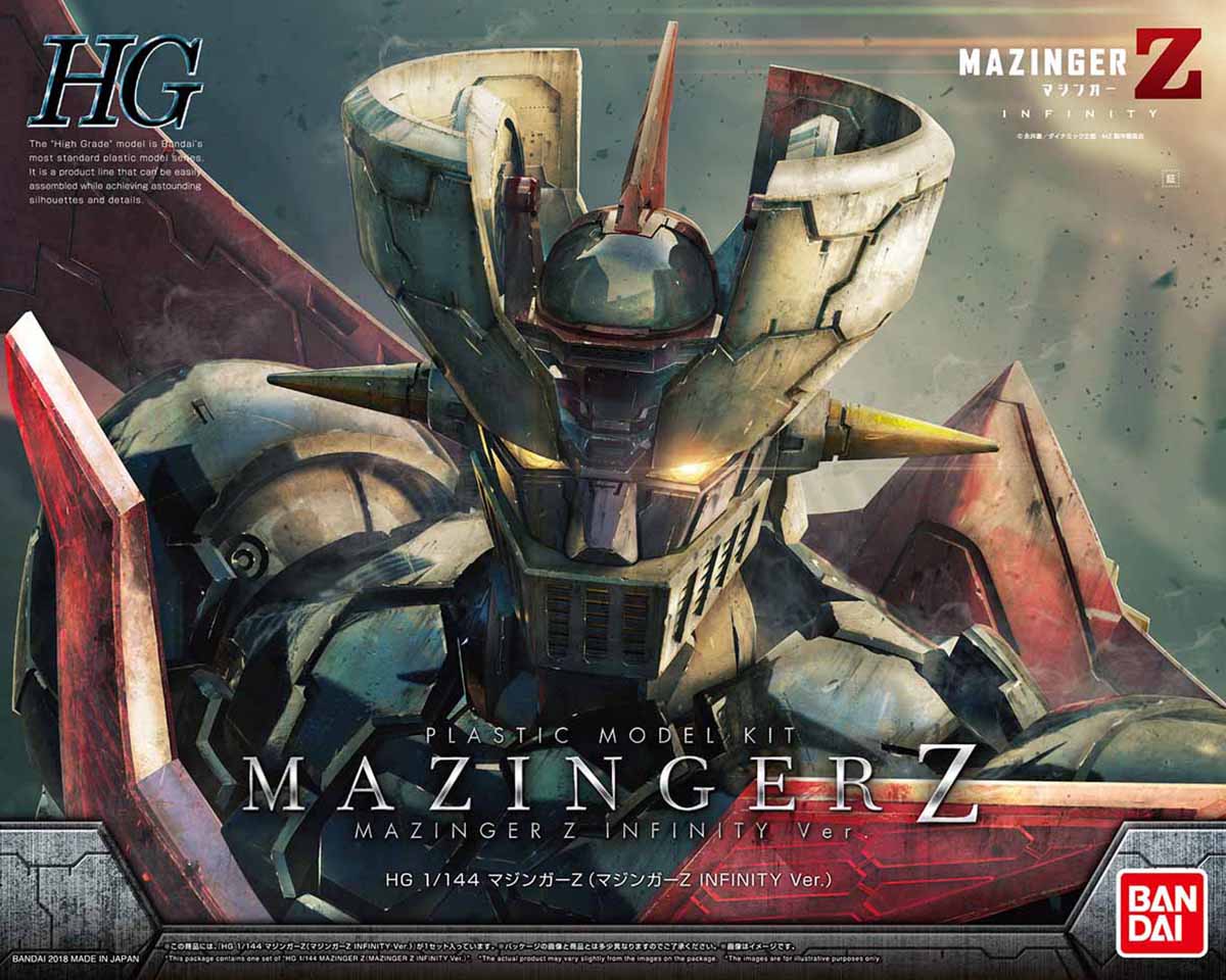 Mazinger Z HG Mazinger Z (Mazinger Z Infinity Ver.) 1/144 Scale Model Kit